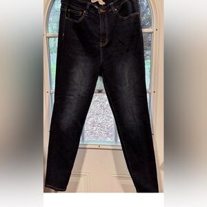 Women SZ 10 Soft Surroundings Blue Jeans Straight Leg Western Retro Preppy Y2K